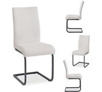Lot de 4 chaise GENERIQUE interieur non pliable en metal H. 96 cm