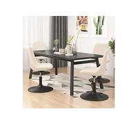 Lot de 4 chaise H. 81 cm non pliable en plastique interieur beige