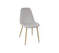 Lot de 4 chaise interieur non pliable en bois H. 87 cm gris