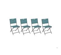 Hesperide Lot de 4 chaises de jardin pliantes Modula