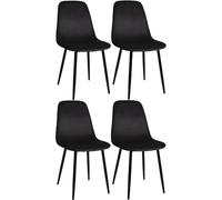 Lot de 4 Chaises velours Napier