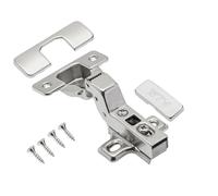 Lot de 4 charnières GTV HD ECHC-N hydrauliques à butée intérieure