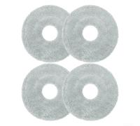 Lot de 4 chiffons de rechange en microfibre compatibles avec Conga, X100, X100, X-Treme