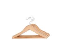 - Lot de 4 Cintres Enfant "Bois" 30cm Naturel