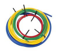 Lot de 4 cintreuses de tuyaux en cuivre AC, kit de cintreuse de tubes en cuivre en plastique PE, 4 m, manchon de cintrage interne à code couleur avec sac à cordon de serrage (2 m)