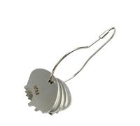 Lot de 4 clés pour aérateur de robinet n acier inoxydable - Pour salle de bain, cuisine, plomberie, radiateur, baignoire, maison, hôtel, dortoir, réparation - Facile à démonter