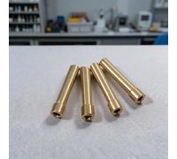 Lot de 4 colliers de serrage pour soudage TIG de 1,0 à 3,2 mm | Économisez 40 % de gaz de protection, meilleure couverture, s'adapte aux WP 17 18 26, construction, réduit les coûts de
