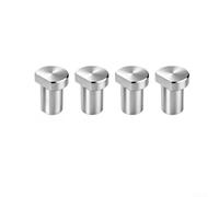 Lot de 4 colliers de serrage réglables pour le travail du bois, butée d'établi en acier inoxydable avec poignée en laiton, 19/20 mm, étau de table pour sculpter les menuiseries et la coupe des bords