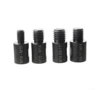 Lot de 4 convertisseurs de filetage M10-M14 en alliage d'acier pour meuleuse d'angle, disque de coupe, disque de ponçage