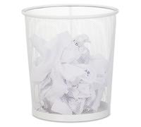 Relaxdays 4x Corbeilles papier treillis métallique
