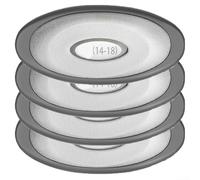 Lot de 4 coussins de spa 2472-824, appui-tête, support dorsal pour le bain, repose-cou, imperméable, confortable, accessoire de relaxation