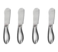 Lot de 4 couteaux à beurre ergonomiques en inox