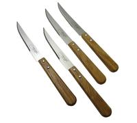 Lot de 4 couteaux à steak TRADI en olivier Jean Dubost