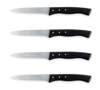 Lot de 4 couteaux grillade lame 11 cm Affidentée avec protection Nogent