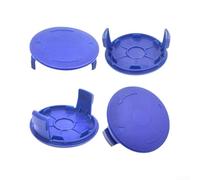 Lot de 4 couvercles de bobine de rechange pour débroussailleuse sans fil en nylon pour tondeuse à gazon WG151 WG155