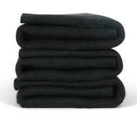 Lot de 4 couvertures de soudage en feutre de carbone, couverture de soudage ignifuge de 94 cm x 91 cm, ensemble de couvertures résistantes à la chaleur jusqu'à 982 °C, tapis de soudage isolant ignifug