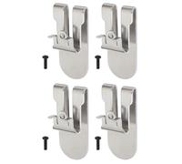 Lot de 4 crochets de ceinture N435687 compatibles avec les outils électriques DeWalt 18 V DCF620B DCF620D2 DCF620D2-AR DCF620D2-B2 DCF620D2-B3 DCF620D2-BR DCF620M2 DCF622B DCF622M2 2