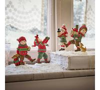 Lot de 4 décorations « enfants » Irenja multicolore