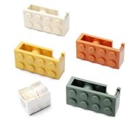 Lot de 4 dévidoirs de ruban adhésif, dévidoir de ruban adhésif, pour enfants, dévidoir de ruban adhésif, dévidoir Tesa pour couper rapidement du ruban adhésif, bureau, école, magasin de fleurs