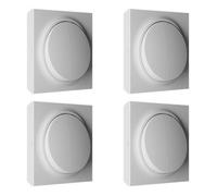 Lot de 4 doubles va-et-vient blanc NEO EVO