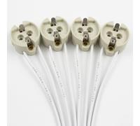 Lot de 4 douilles G12 en céramique pour ampoules halogénures métalliques 35 W 70 W 150 W HQI CDM