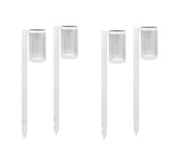 KYF Lot de 4 Éclairages LED Solaires 25 lm à Planter Idéal pour Éclairage d'Allée et Chemin