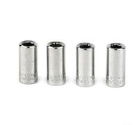 Lot de 4 embouts convertisseurs carrés 1/4 à 6 pans creux pour diverses applications de forage