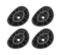 Lot de 4 embouts de rechange en plastique P61802 pour Coleman pour piscines Power Steel Deluxe rondes hors sol nouveaux modèles marron à partir de 2022 Tailles 16 x 48 18 x 48 20 x 48 24 x 52 Montage