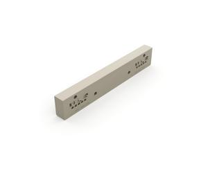 Lot de 4 entretoises latérales en plastique pour cadre Hack - gris pierre EMUCA
