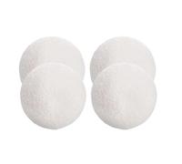 - Lot de 4 éponges anti-dépôts réutilisables | Absorbeur de piscine de 7,6 cm pour piscine, baignoire, salle de bain, intérieur, cour, extérieur