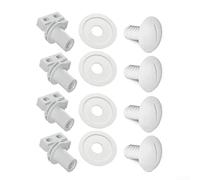 Lot de 4 essieux et rondelles de roue arrière C65 pour nettoyeur de piscine Polaris 180, 280, EC65