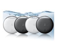 Lot de 4 étiquettes à air pour Android, compatibles avec Apple Find My & Google's Find Hub, IP68 Smart Labels Rechercheurs, Batterie