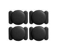 Lot de 4 Étiquettes GPS Intelligentes pour Traceurs avec Forte Aspiration Magnétique et Coque en Silicone Anti-Perte pour le Suivi des Animaux de