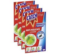 Lot de 4 Etuis de 6 Stickers Anti-Mouches Décoratifs verts sans odeur
