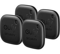 Lot de 4 euphy Security SmartTrack Link, compatibles avec iOS, résistants à l'eau, noir