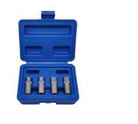 Lot de 4 extracteurs de goujons pour entraînement 1/4", extracteur de goujons cassés en acier haute résistance pour enlever efficacement les boulons défectueux,