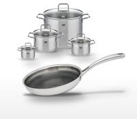 Lot de 4 Faitouts Elo Relief Evolution et Poêle 24cm