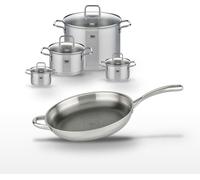 Lot de 4 Faitouts Elo Relief Evolution et Poêle 32 cm