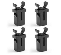 Lot de 4 fermoirs de couvercle compatibles avec les poubelles Brabantia de 3 litres à 50 litres, étanche, couvercle de poubelle flexible, loquet de rechange pour poubelles de cuisine, boîtes de