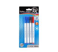 Lot De 4 Feutres Effaçables 3 Mm 0% Alcool - Ulmann