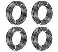 Lot de 4 fils de débroussailleuse Greenworks pour débroussailleuse Bosch 96 | Fil de rechange 1,65 mm pour coupe-bordures Greenworks 2906202 GD40BC et Bosch EasyGrassCut 18 23 26.
