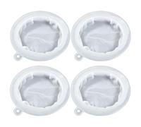 Lot de 4 Filtre Alimentaire en Nylon Mailles Passoire Fine pour Cuisine | Entonnoir, Lait, Vegetal, Jus, Vin, Cafe, Chinois, Etamine, Poignee, Blanc, Qualite, Solid, Pratique, Robuste, Compact