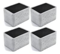 Lot de 4 filtres à charbon actif en céramique de type 3 pour Geberit AquaClean Mera, Monolith Plus, Tuma & Sela, remplace 147.072.00.1 et 242.999.00.1, filtre neutralisant les odeurs, installation
