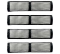 Lot de 4 filtres Airless en acier inoxydable pour Wagner G390 - 60 mailles - Pour appareils de peinture G495 - 91 mm - Pour latex et émail - Pour pulvérisateur