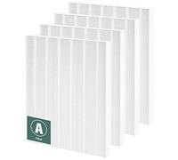 Lot de 4 filtres de rechange 115115 Taille 21 compatibles avec purificateur d'air Winix PlasmaWave C535 5300 5300-2 5500 5500-2 6300 6300-2 P300 AM90 9000 5000 5000B C90 09 98 00 par Funmit