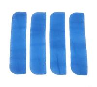 Lot de 4 filtres de rechange en coton pour climatiseur de véhicule récréatif Coleman 15,2 x 40,6 cm pour caravane et camping-car - Lavables et réutilisables