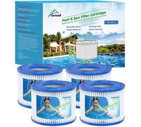 Lot de 4 filtres de Type VI pour Spa et - Remplace Les filtres Coleman SaluSpa 90352E Bestway