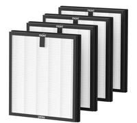 Lot de 4 filtres HEPA de rechange HY4866 pour purificateur d'air MORENTO HY4866 et purificateur d'air YIOU M1, filtre à air HEPA H13 Ture pour poussière, squames d'animaux, pollen pour chambre à
