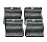 Lot de 4 filtres HEPA triple couche H13 avec charbon actif pour Febreze OdorGrab FHT150W et FRF105