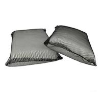 Lot de 4 filtres pour piscine compatibles avec MeranusPower4 - Filtre fin lavable pour enlever la saleté - Tapis en polyéthylène 25 x 16 x 4 cm
